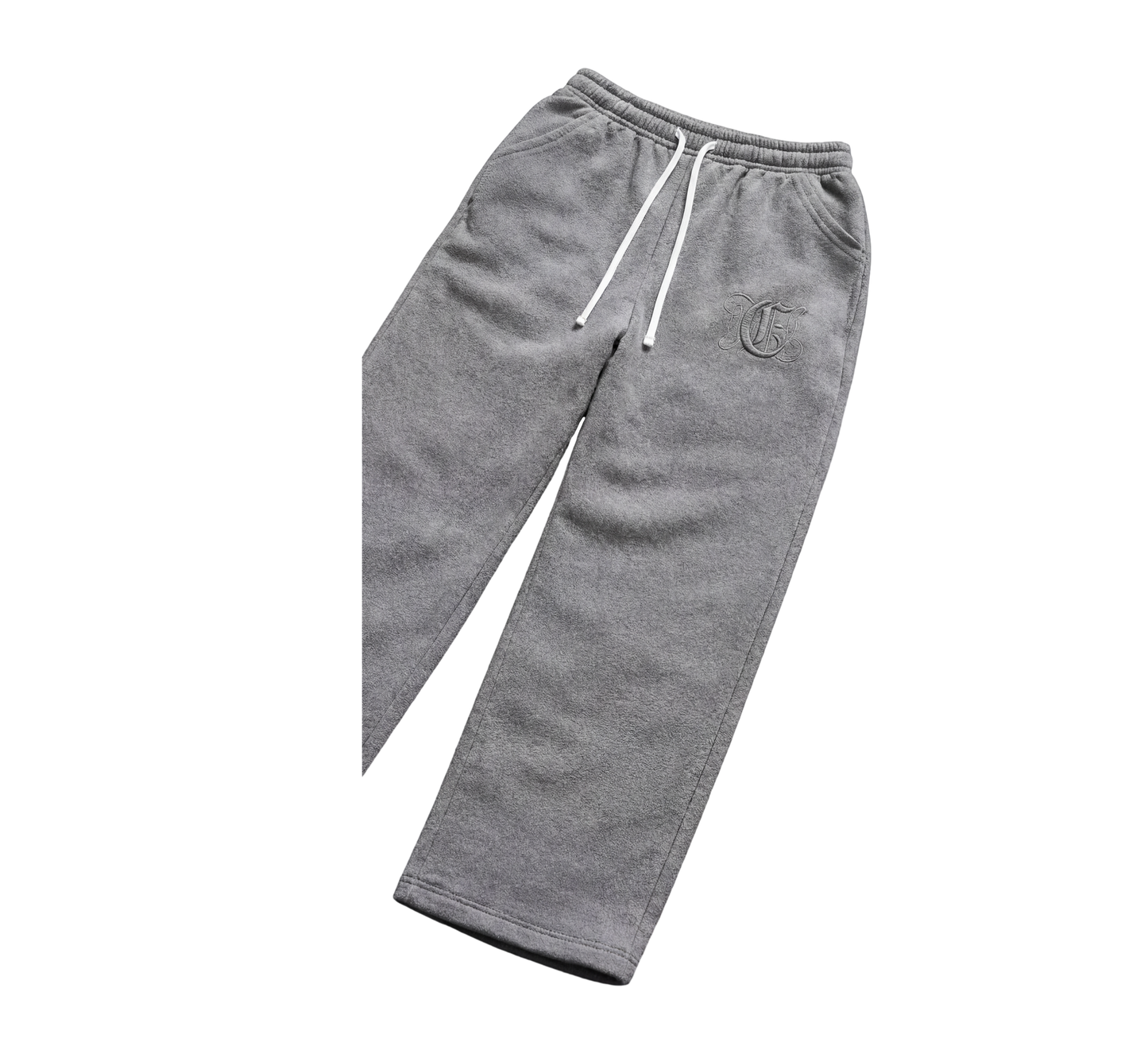 Grey Count It Up Simple Joggers