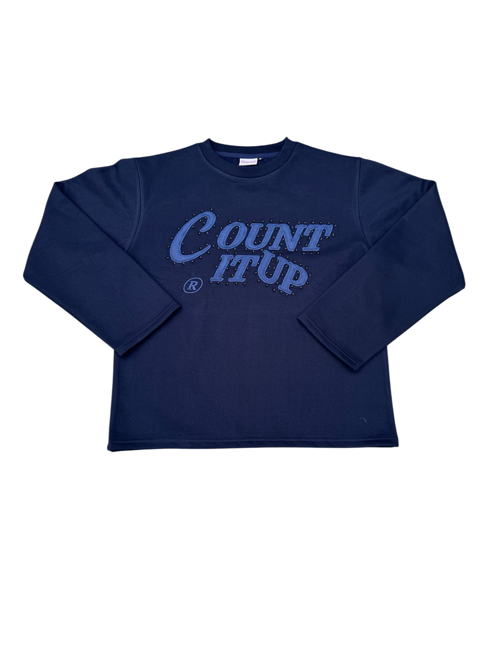 Rhine Stone Crew Neck