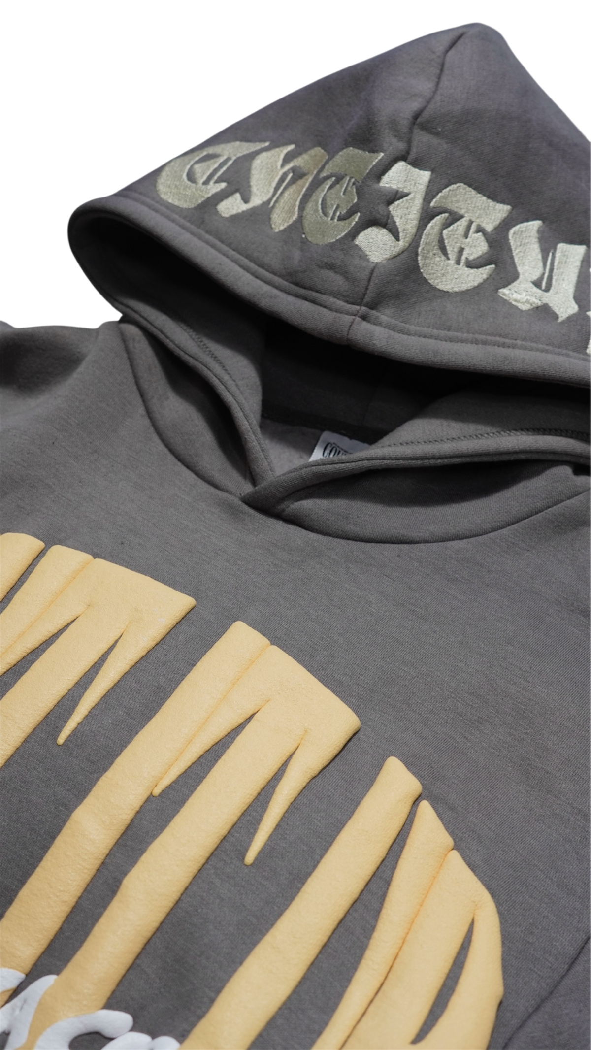 Grey Count It Up Hoodie