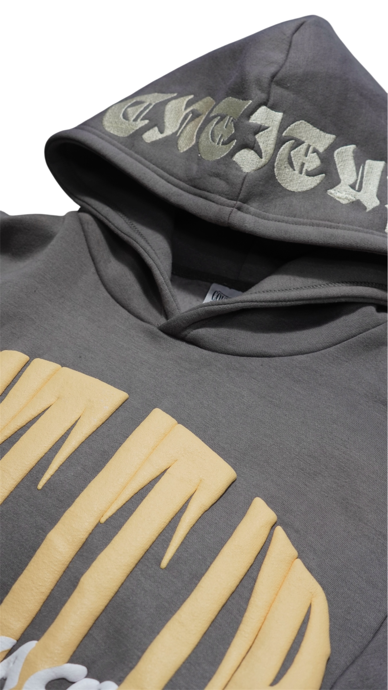 Grey Count It Up Hoodie