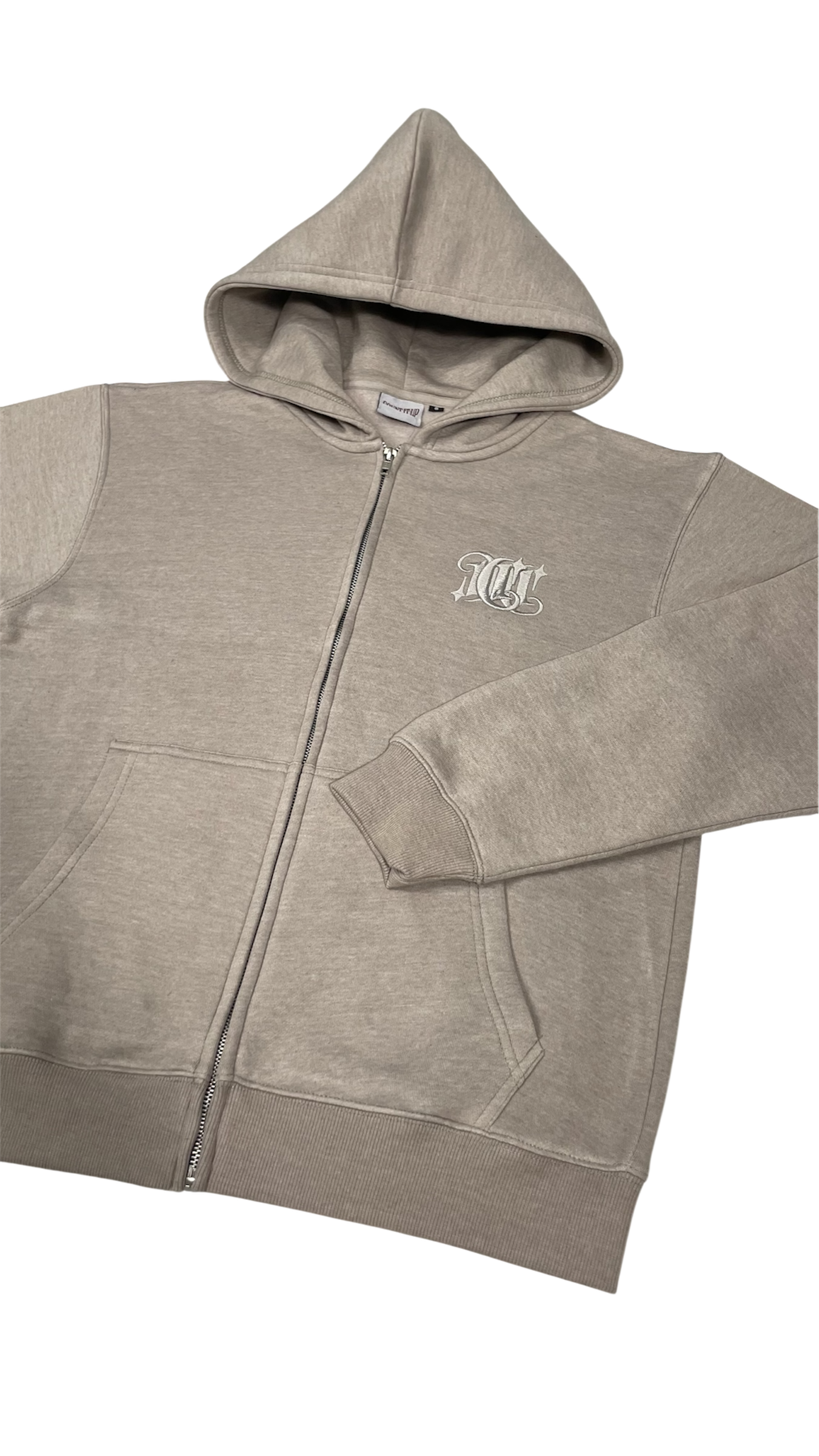 Grey Count It Up Simple Sweater