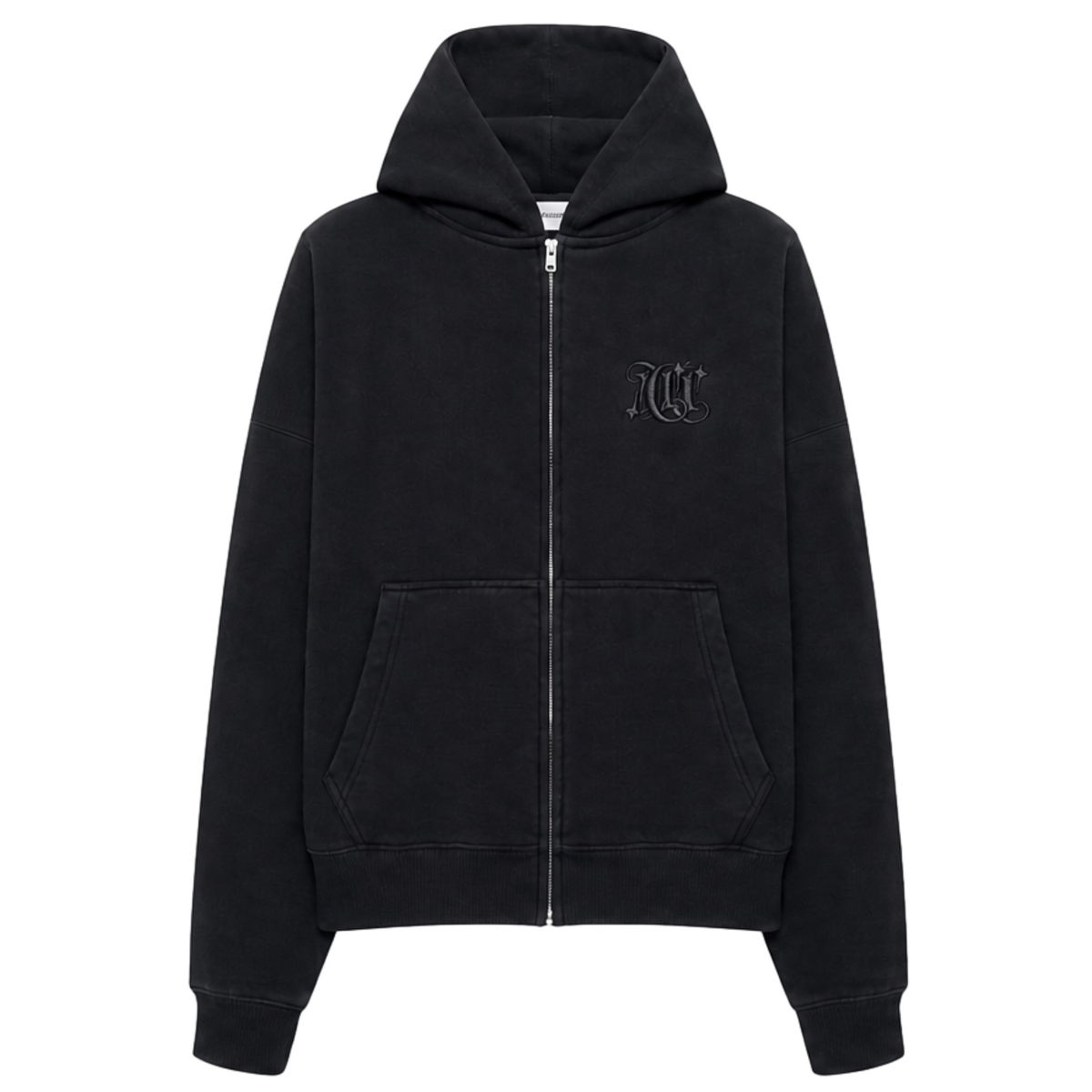 Black Count It Up Simple Sweater