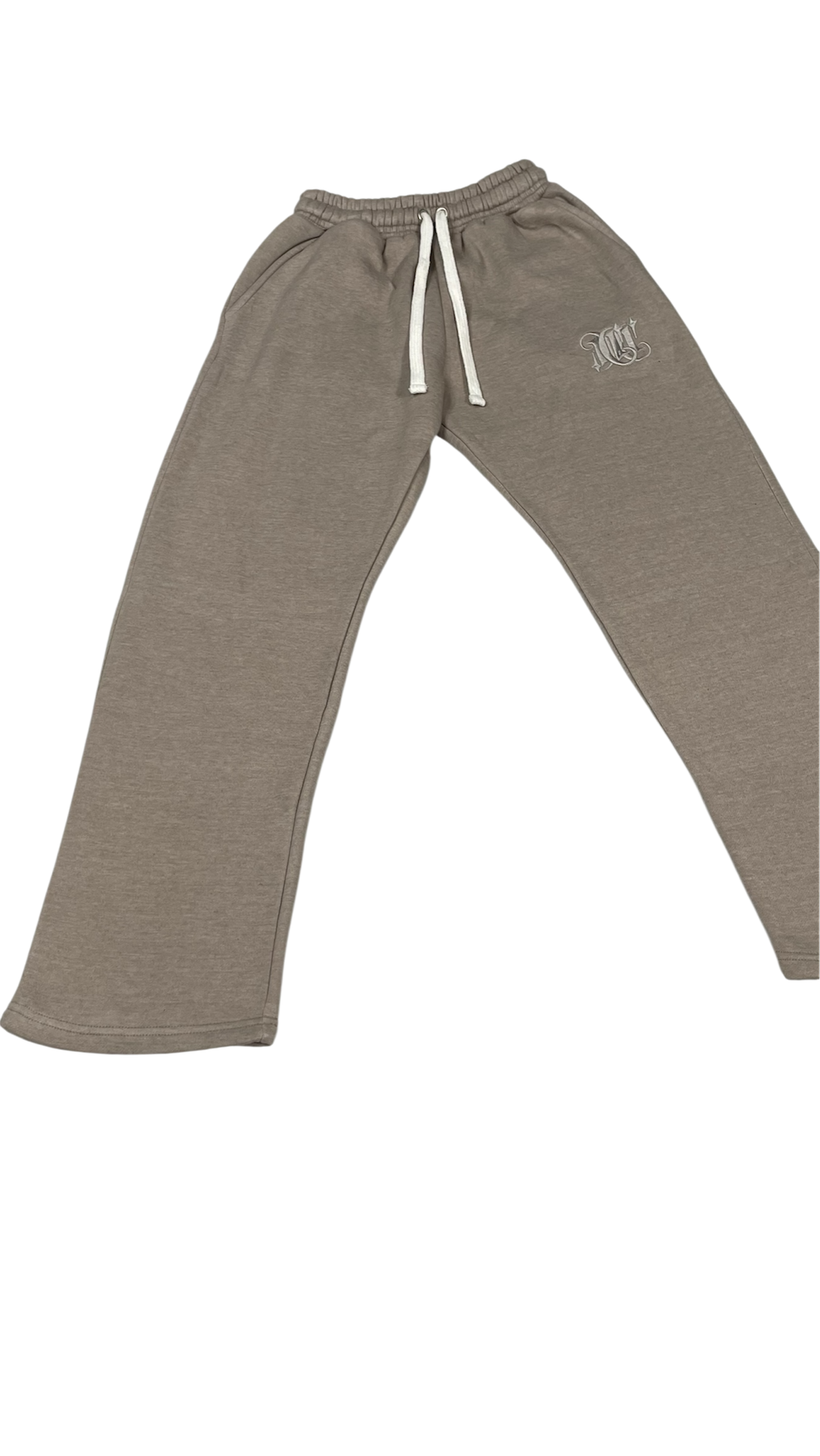 Grey Count It Up Simple Joggers