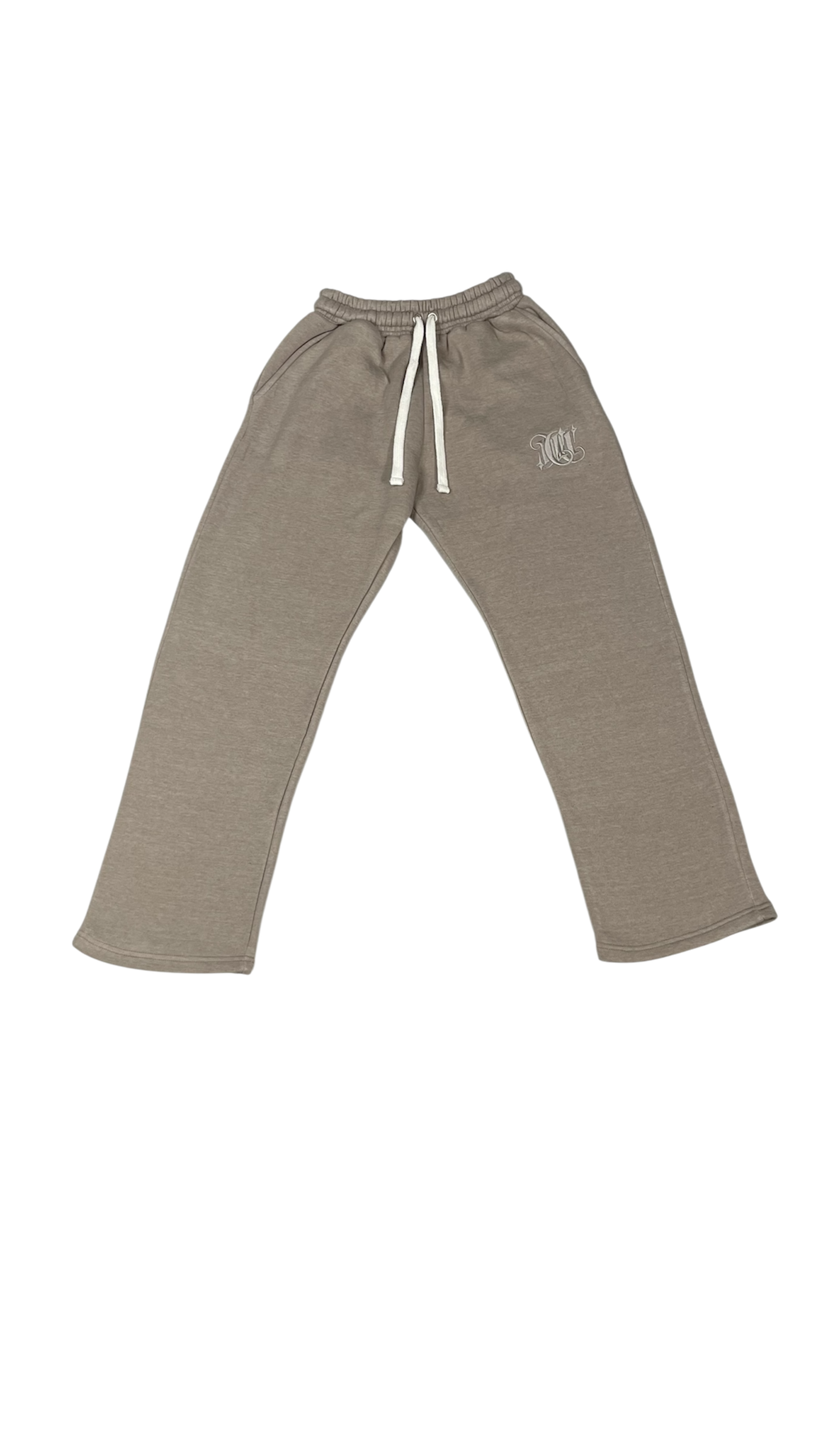 Grey Count It Up Simple Joggers