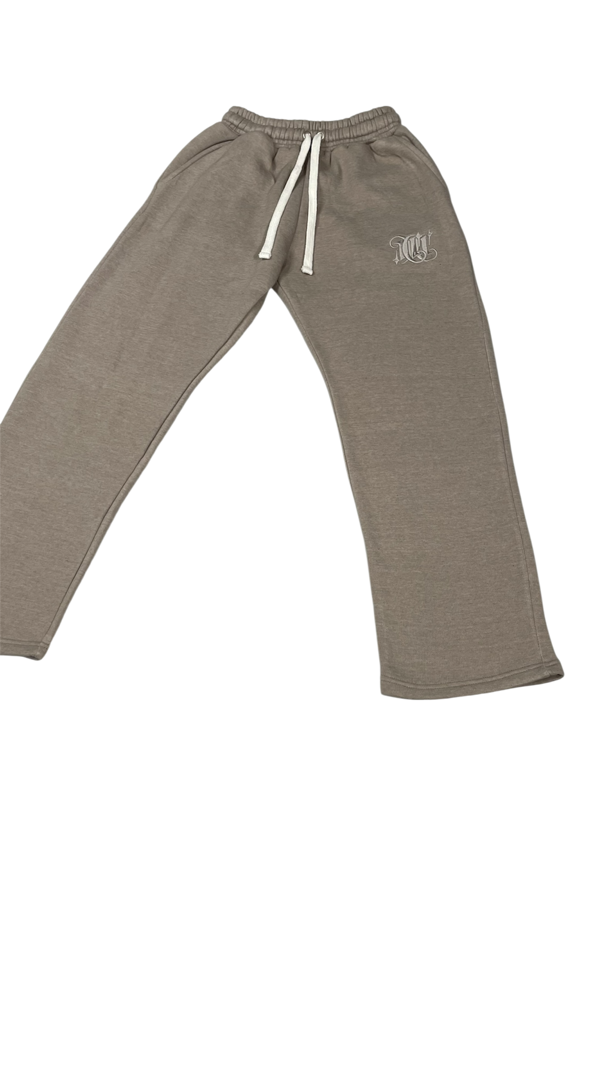 Grey Count It Up Simple Joggers
