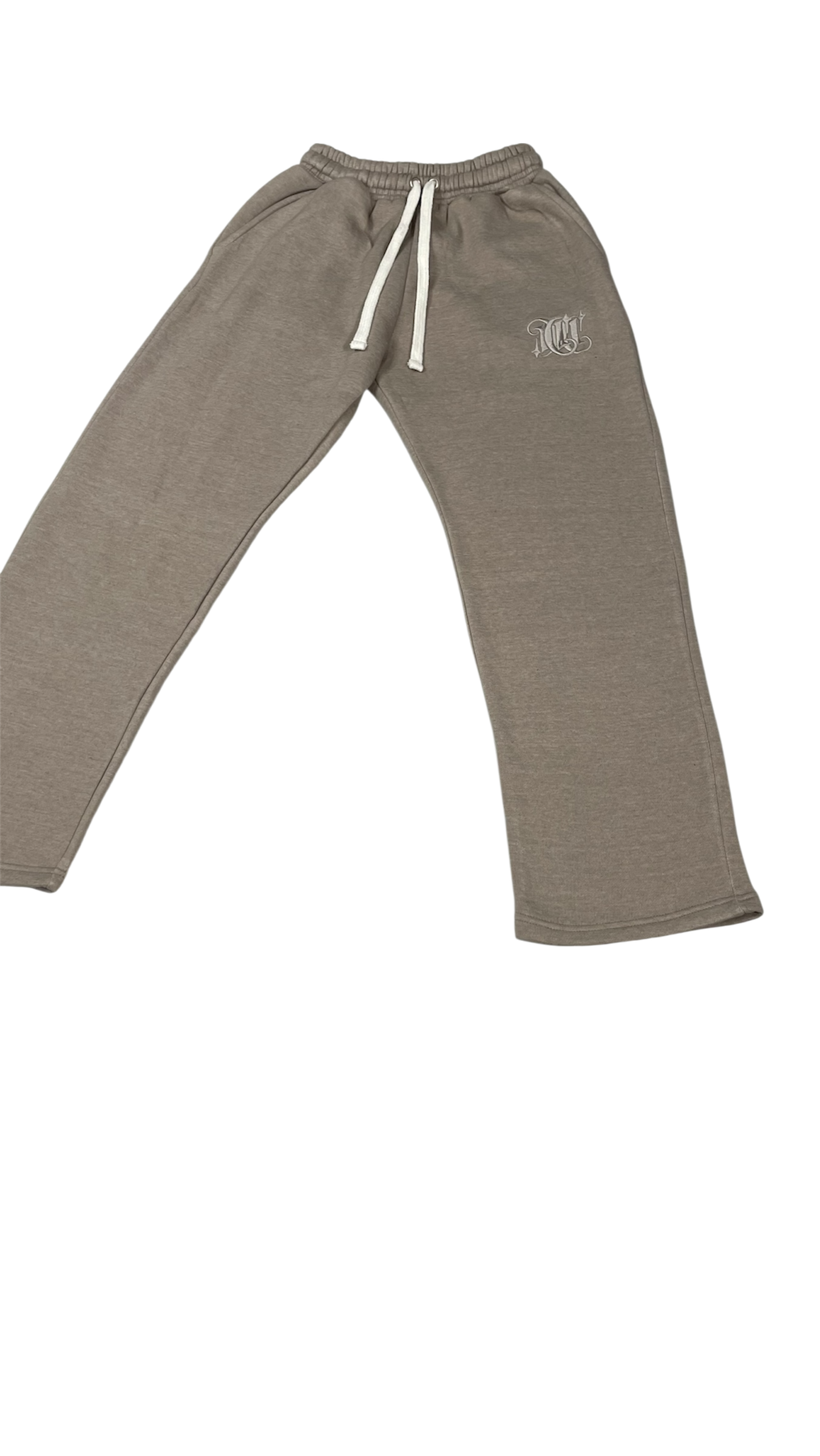 Grey Count It Up Simple Joggers