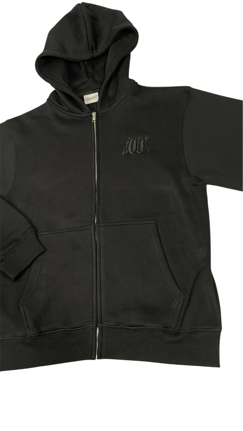 Black Count It Up Simple Sweater