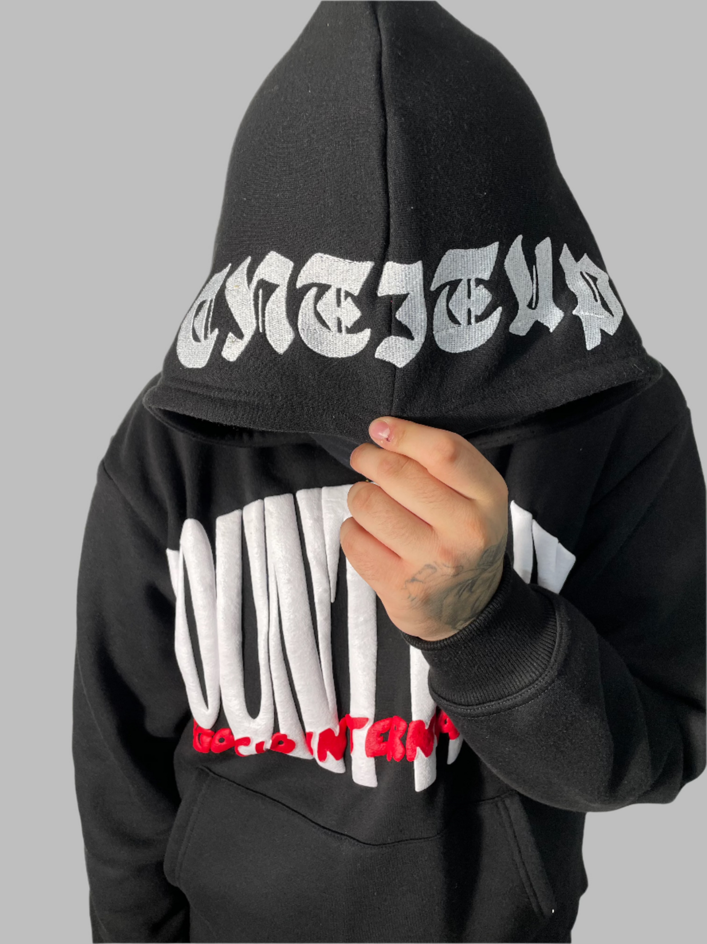 Black Count It Up Hoodie
