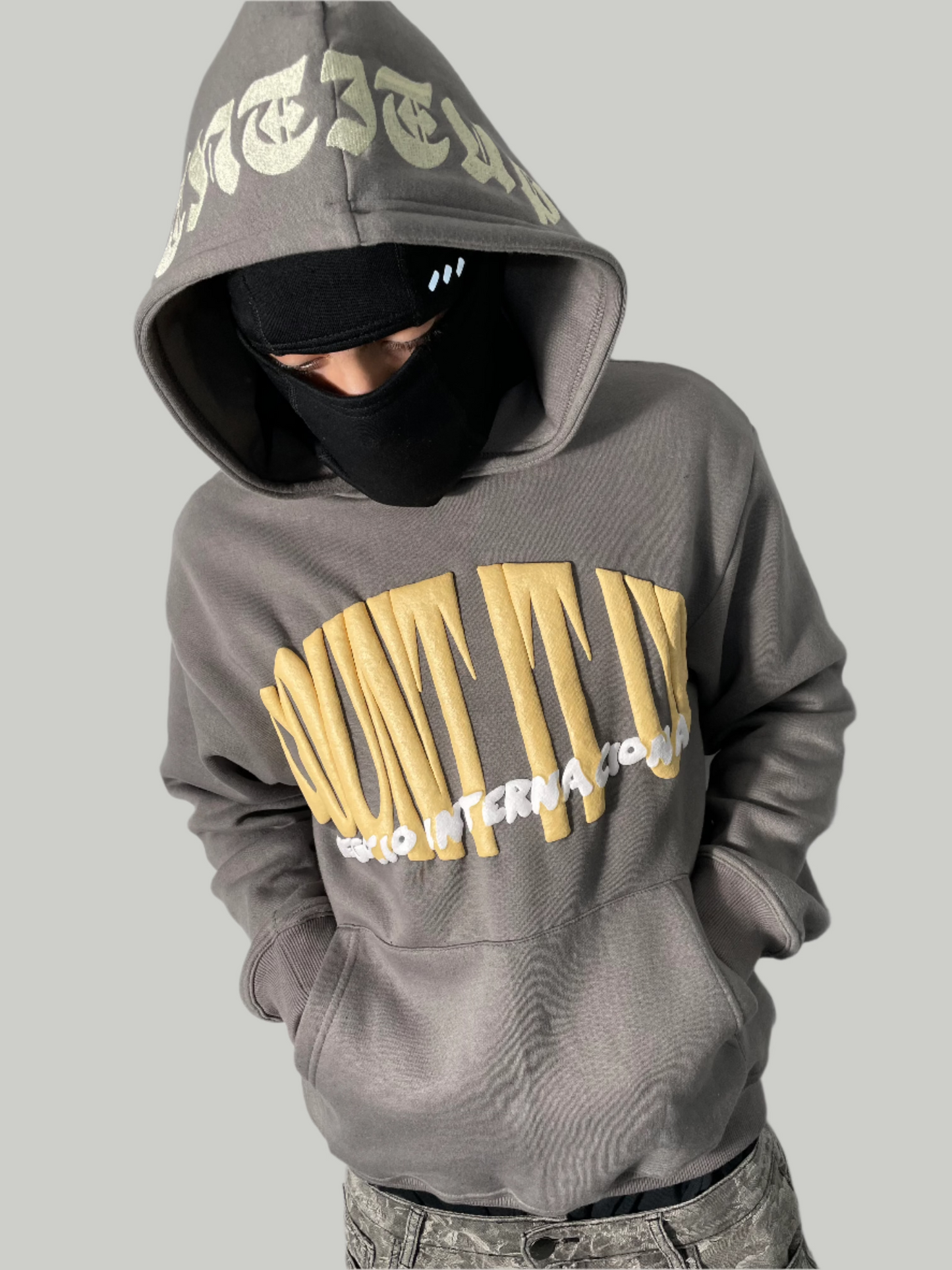 Grey Count It Up Hoodie